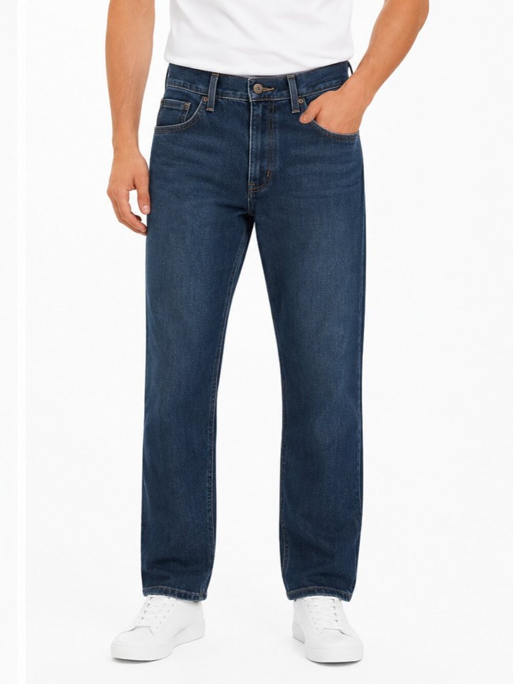 Eddie Bauer Men’s Straight Fit Blue Jeans Denim Pants Classic Casual NWT  32X30